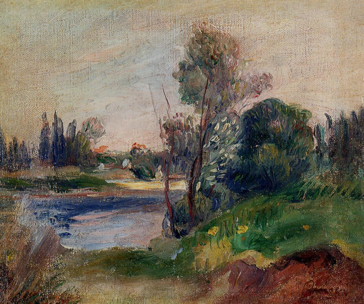 Banks of the river 1906